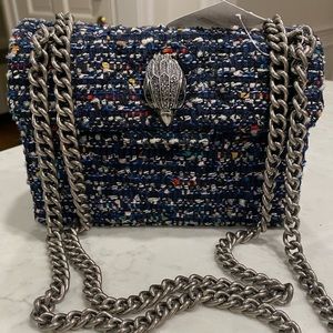 NWT Kurt Geiger tweed Mini Kensington bag